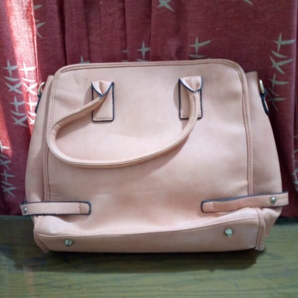 Ls A Nude Buckle Detail Tote Bag Minor Defect Check The Images