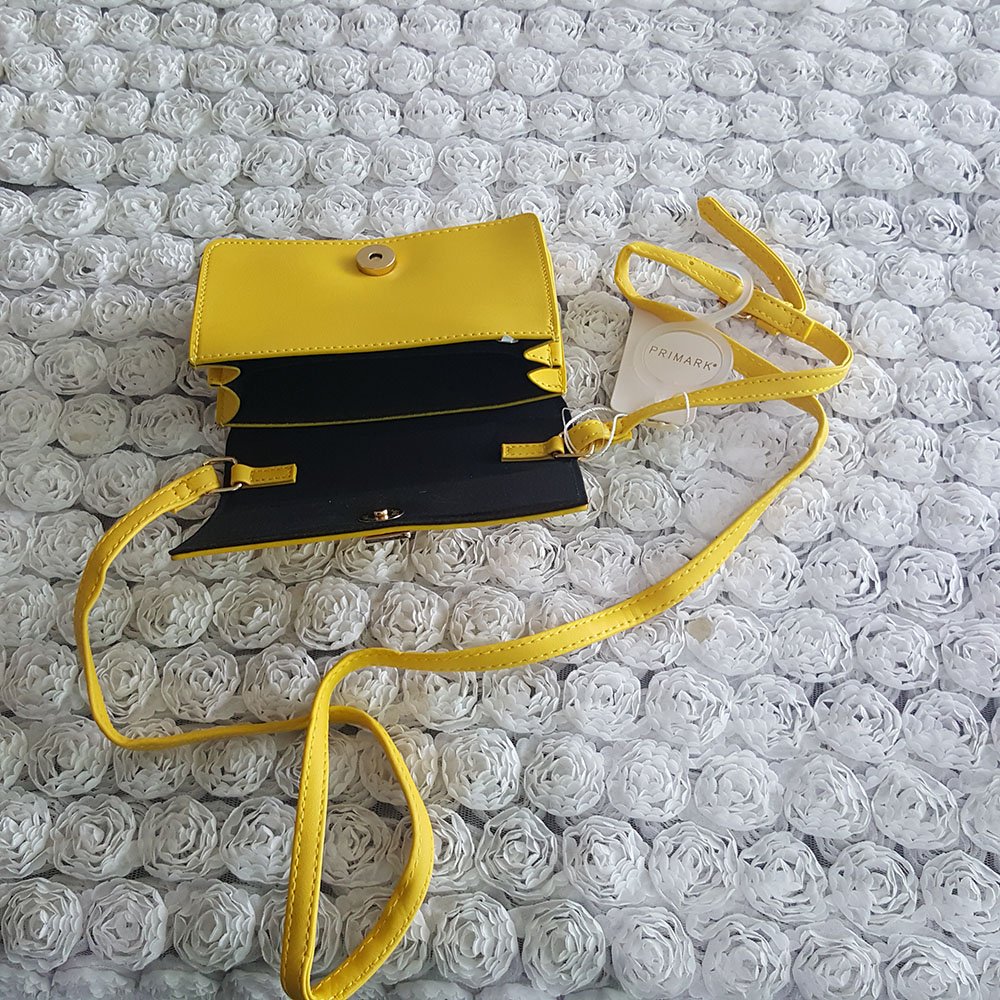 yellow mini crossbody bag