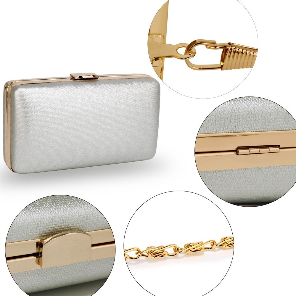 Gold and clearance silver bag