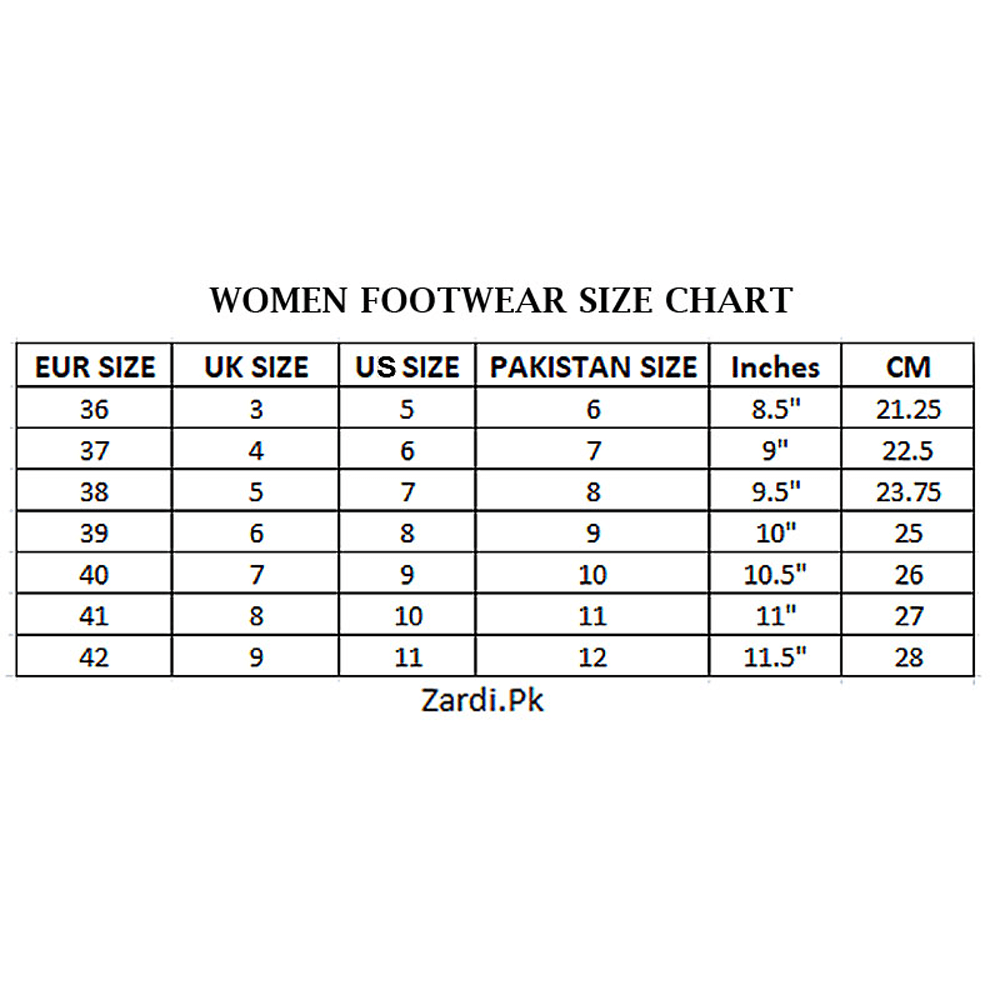 International Shoe Size Chartconverter Tables For Pak - vrogue.co